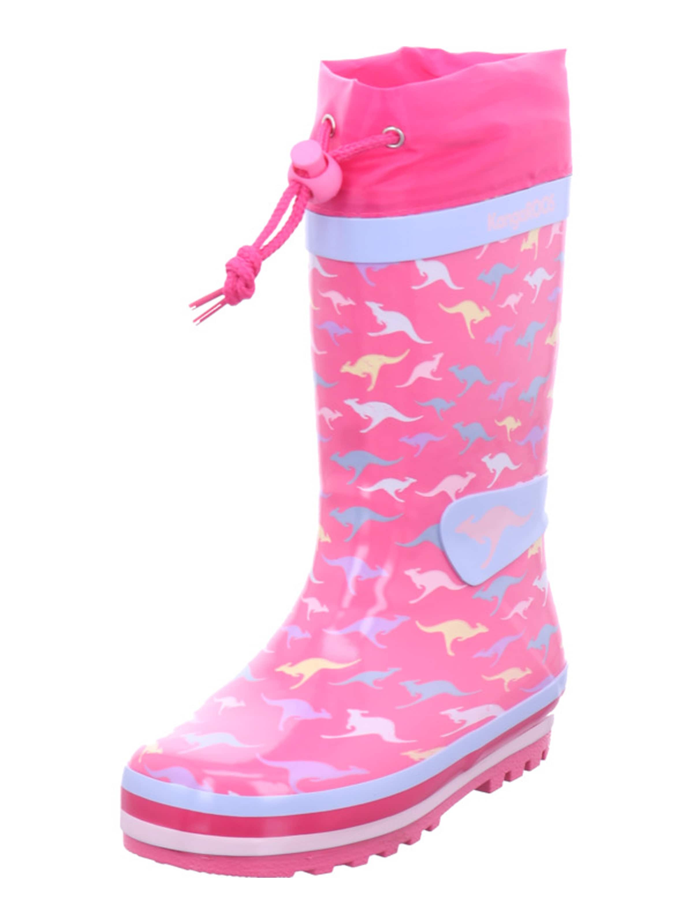 KangaROOS Regenlaarzen in Roze: voorkant
