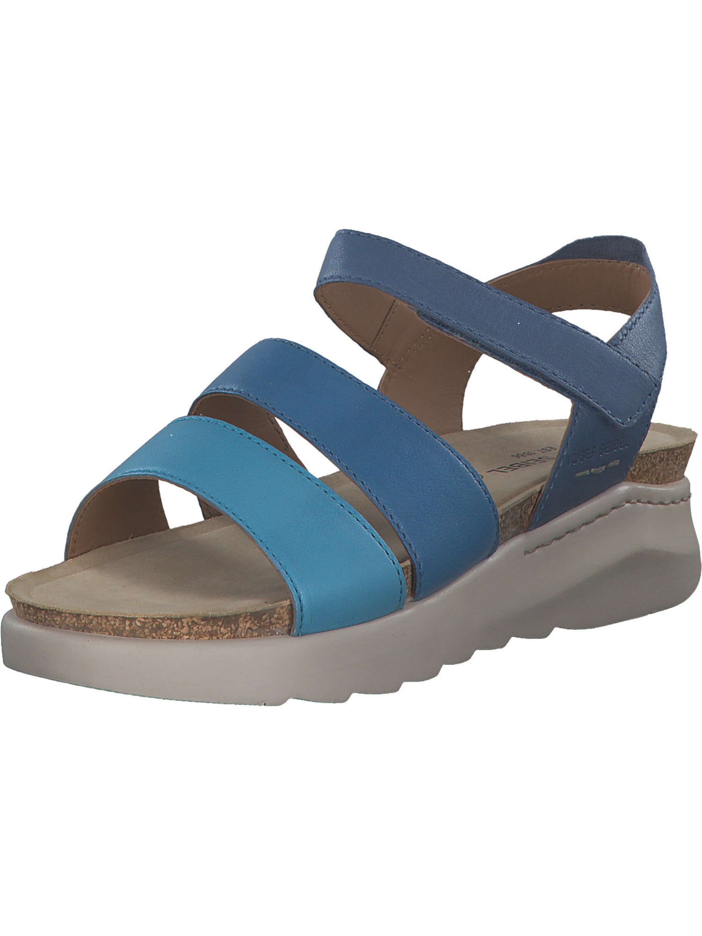 JOSEF SEIBEL Sandale 'Celine' in Blau: Vorderseite