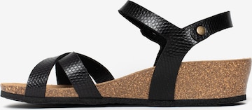 Bayton Sandal 'CANBERRA' i svart