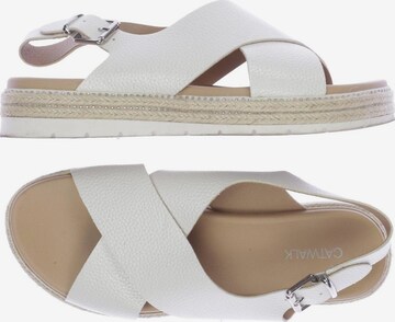 CATWALK Sandals & High-Heeled Sandals in 38 in White: front