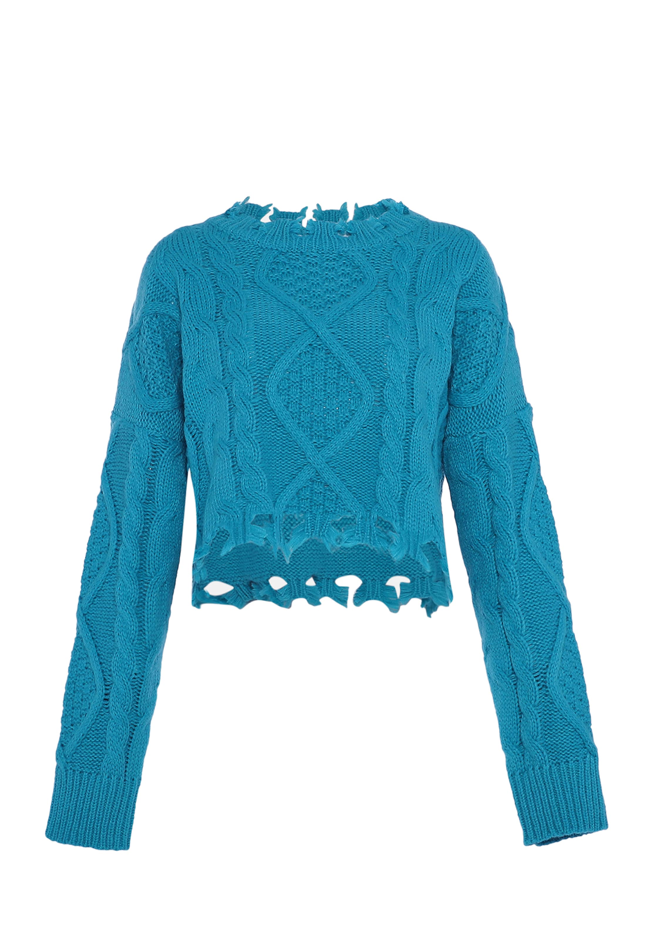 MYMO Kampsun, värv sinine: eest vaates