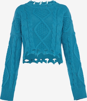 MYMO Sweater in Blue: front