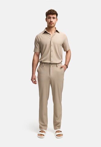 INDICODE JEANS Regular Broek 'Amogust' in Bruin