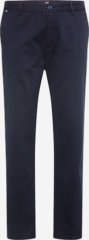 BOSS Black Regularen Chino hlače 'Kane-L' | modra barva: sprednja stran