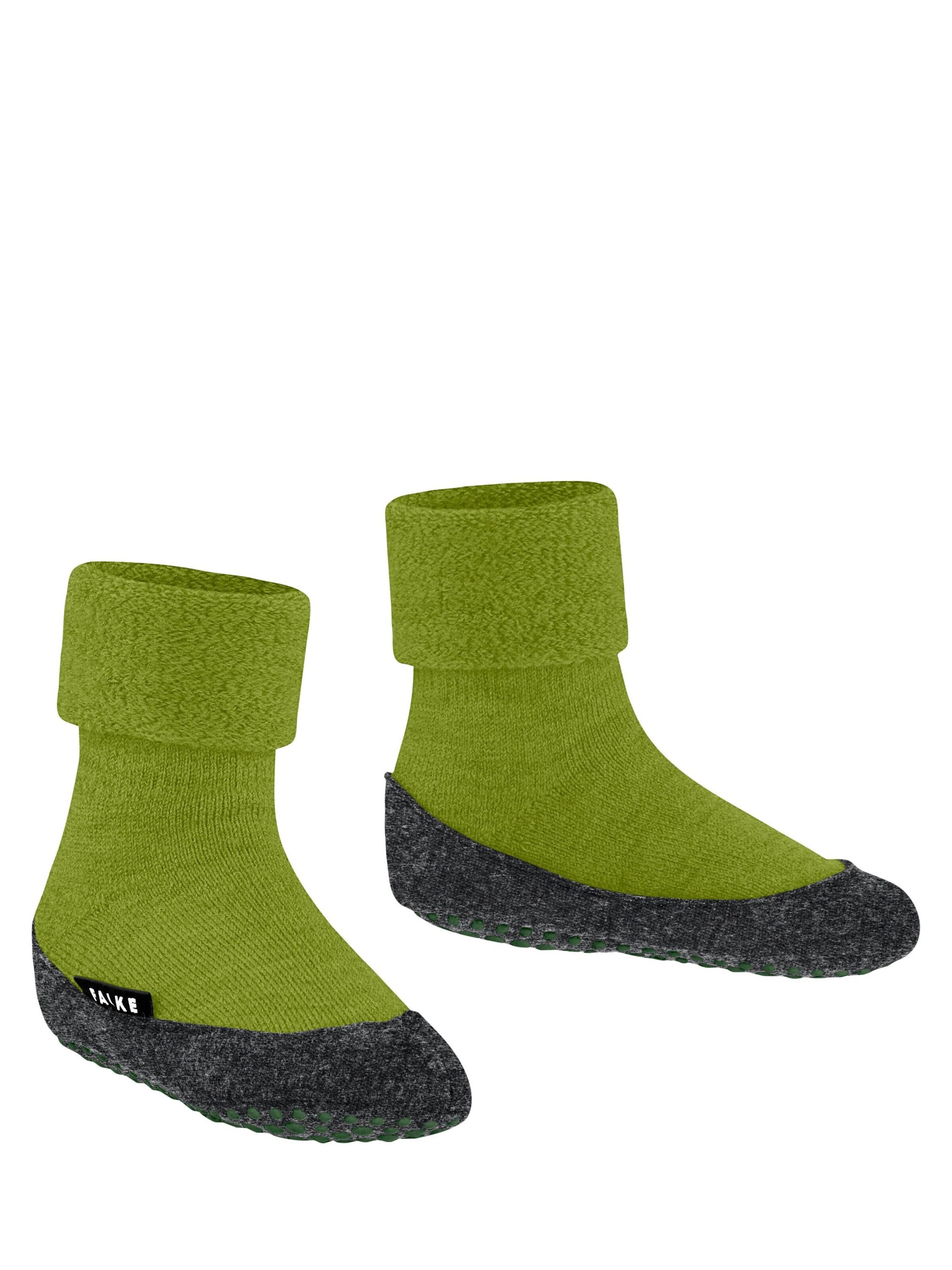FALKE Socks 'Cosyshoe Teens' in Green
