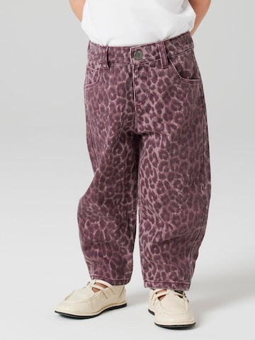 Loosefit Jean NAME IT en violet : devant