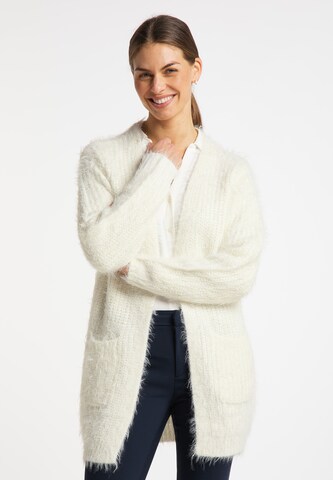 usha WHITE LABEL Strickjacke in Weiß: predná strana