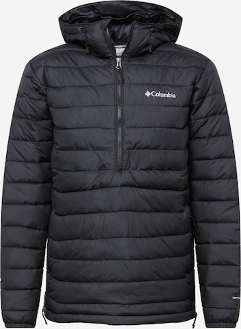 COLUMBIA - Chaqueta de montaña en negro: frente