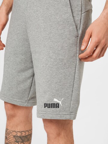 PUMA Обычный Спортивные штаны в Серый