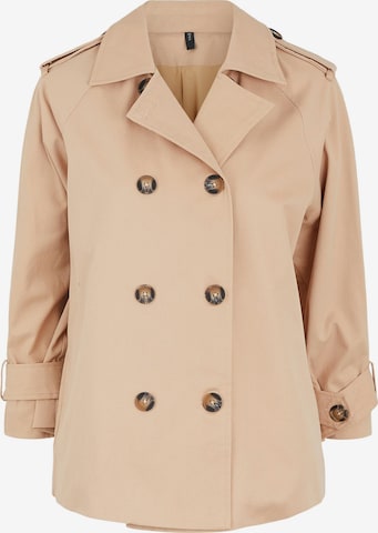 Y.A.S Between-Seasons Coat 'VIC' in Beige: front