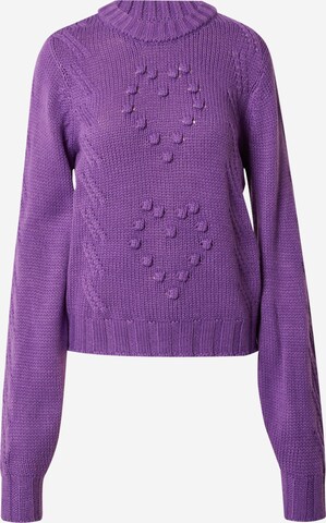 Noisy may Sweater 'GINI' in Purple: front