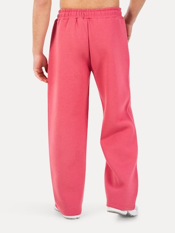 Loosefit Pantalon Smilodox en rose