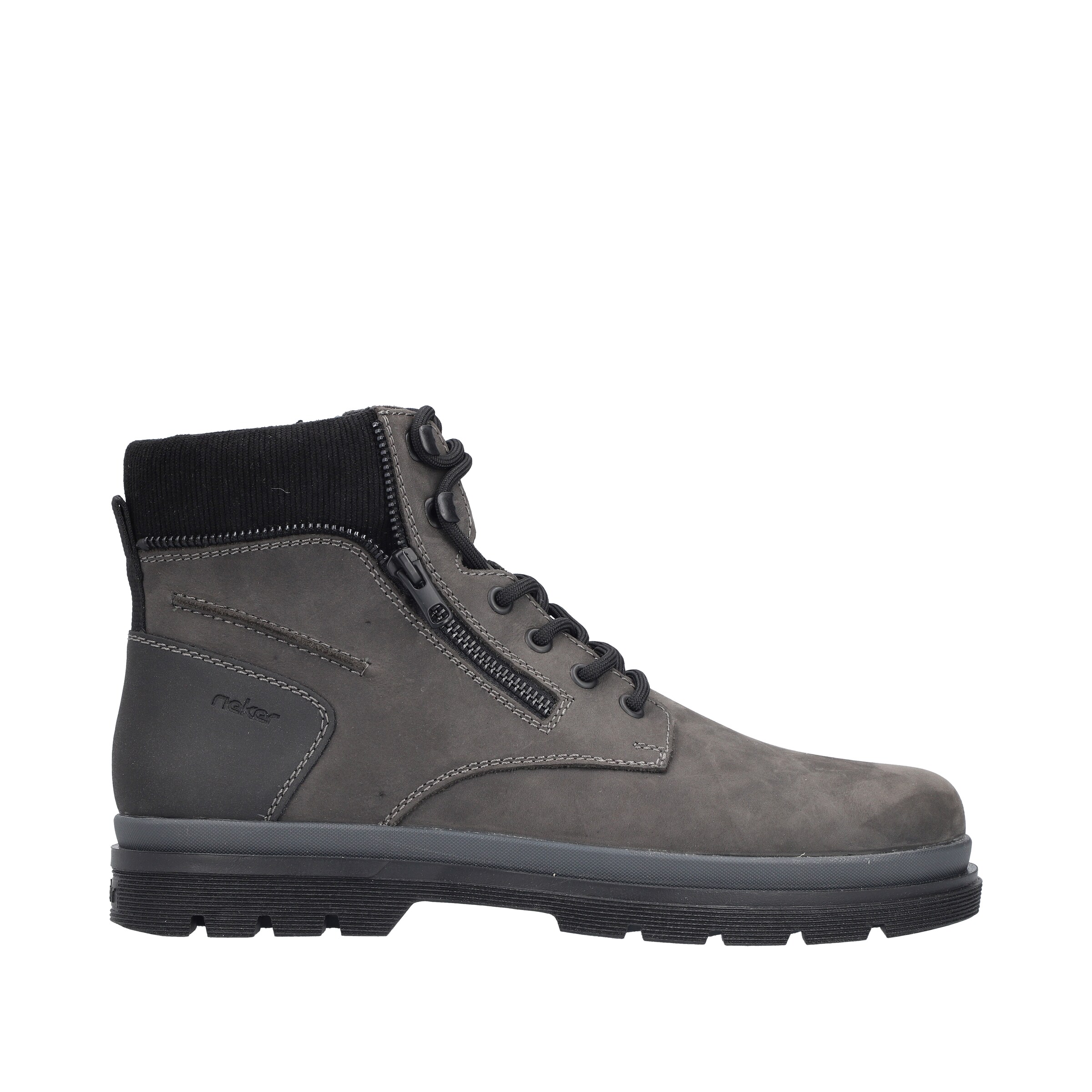 Bottes à lacets Rieker en gris