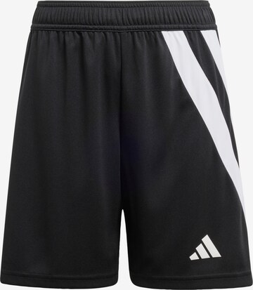 ADIDAS PERFORMANCE Workout Pants 'Fortore 23' in Black: front