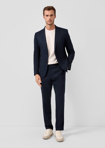 Coupe slim Veste de costume ' S.OPURE ' s.Oliver en bleu