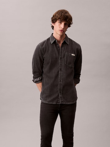 Skinny Jeans 'ESSNTL' di Calvin Klein Jeans in nero