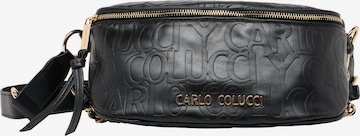 Sac à bandoulière 'Dolcetti' Carlo Colucci en noir : devant