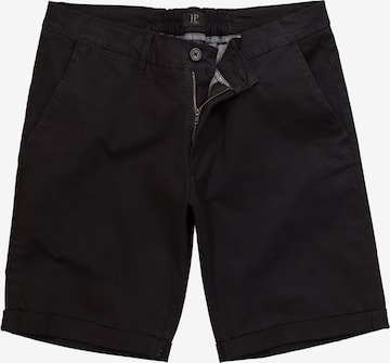 JP1880 Regular Pants 'Bermuda' in Black: front
