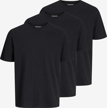 Tricou 'Under' de la JACK & JONES pe negru: față