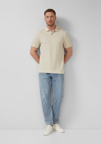 s.Oliver BLACK LABEL Shirt in Beige: front