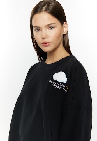 MYMO - Sweatshirt 'Keepsudry' em preto