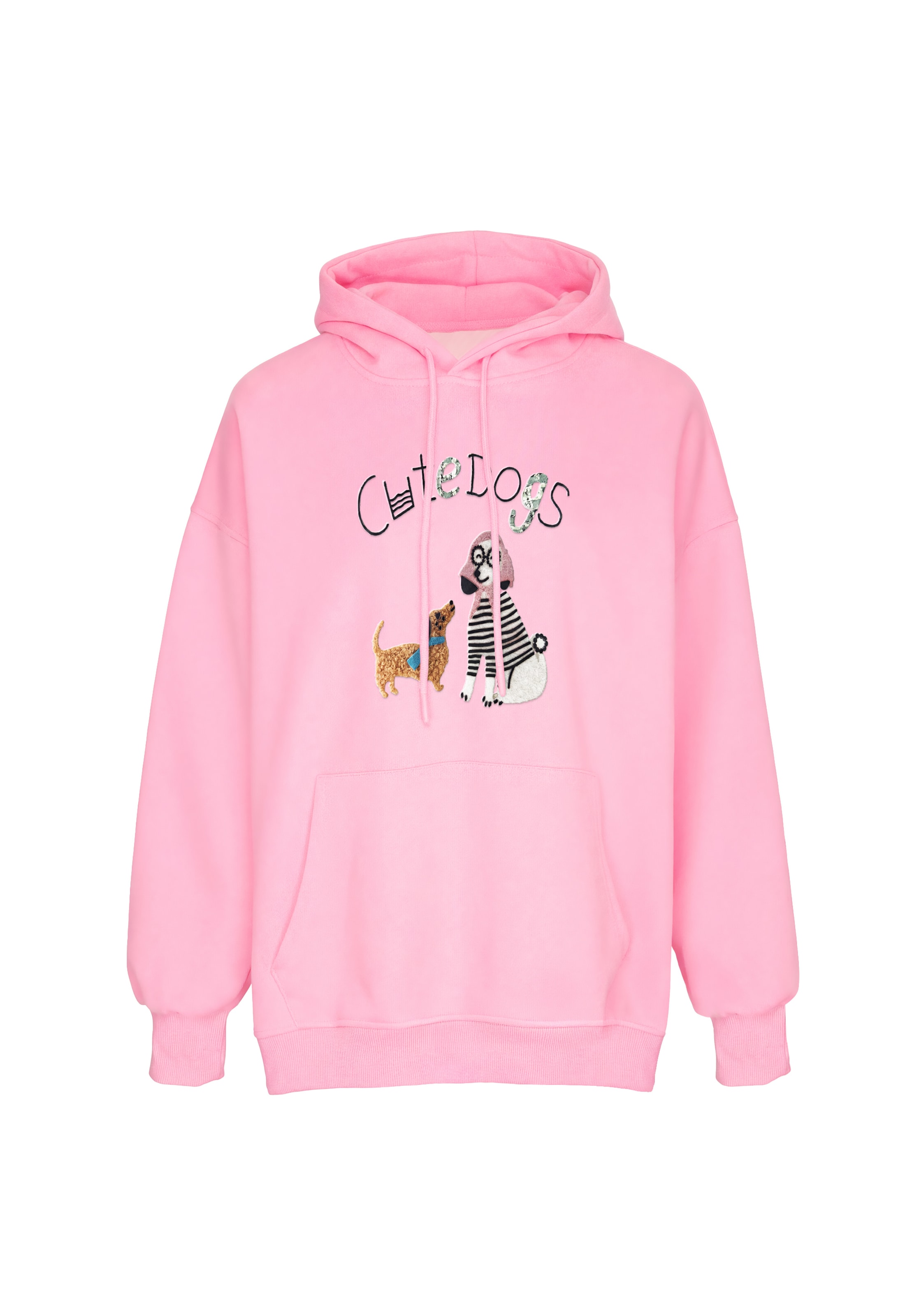 Sweat-shirt MYMO en rose : devant