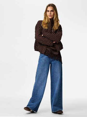 PIECES Between-season jacket 'PCFamilla' in Brown