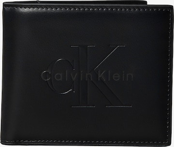 Calvin Klein Peňaženka - Čierna: predná strana