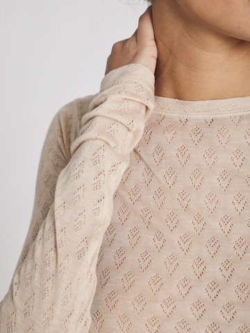 Gai+Lisva Shirts 'Fermi' i beige