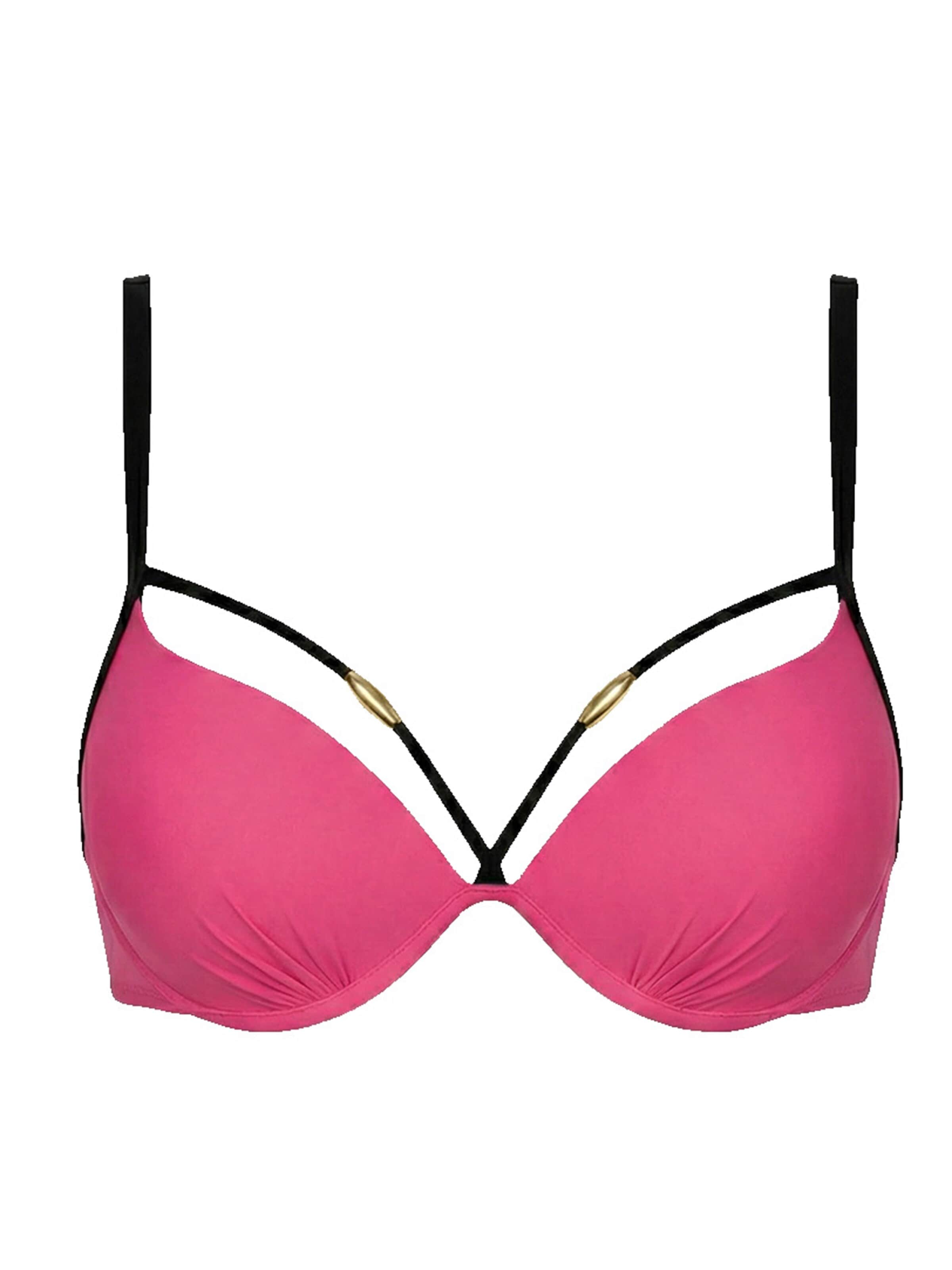 Marko - Push-up Top de bikini 'Alana M-802 (4)' en rosa: frente