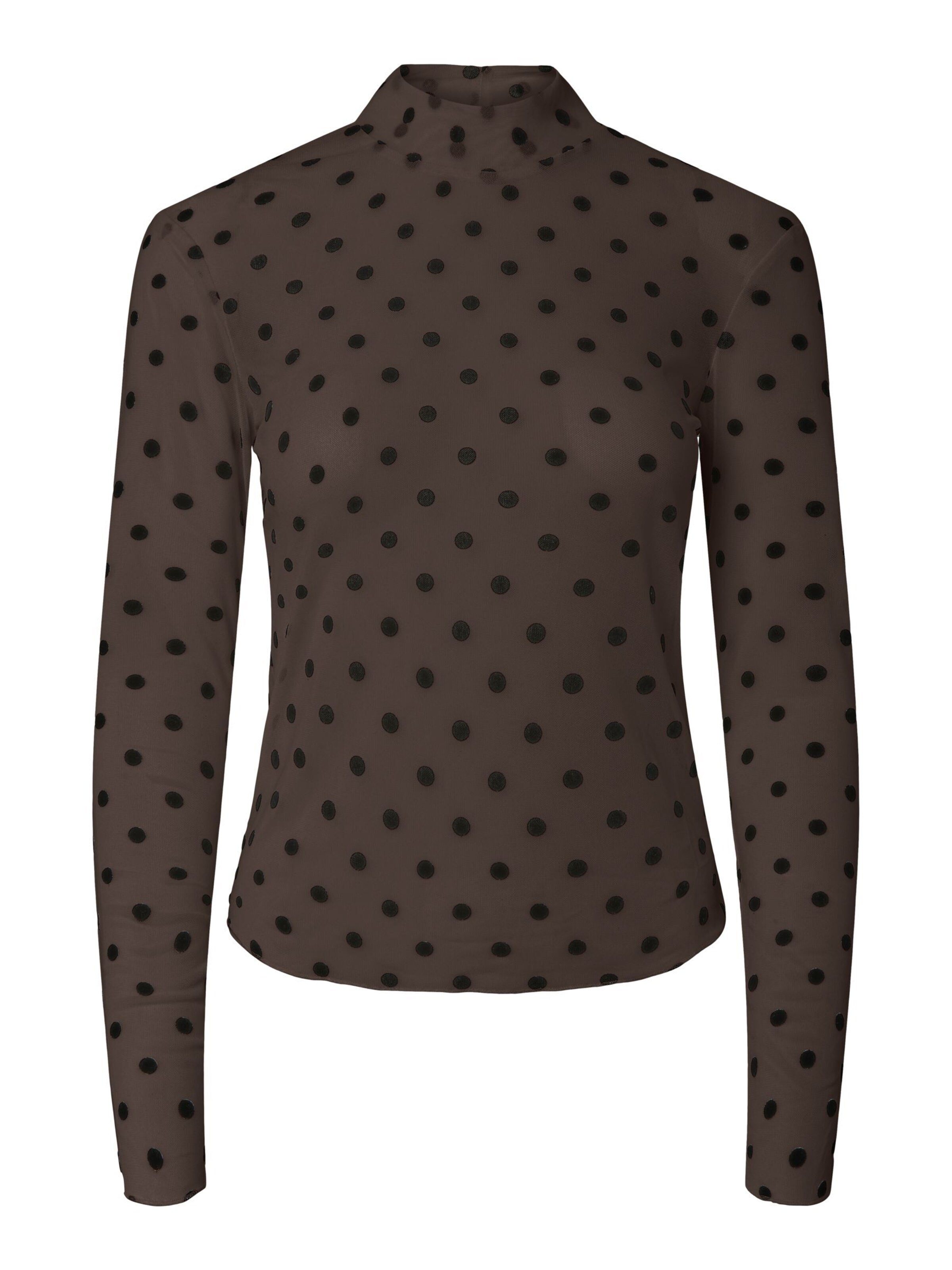 PIECES Shirt 'JESHI ' in M in Brown, Item view
