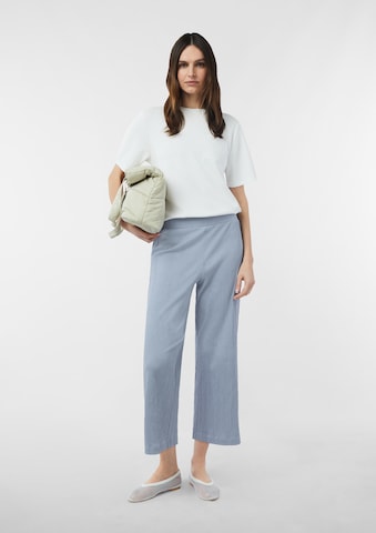 Wide Leg Pantalon comma casual identity en bleu