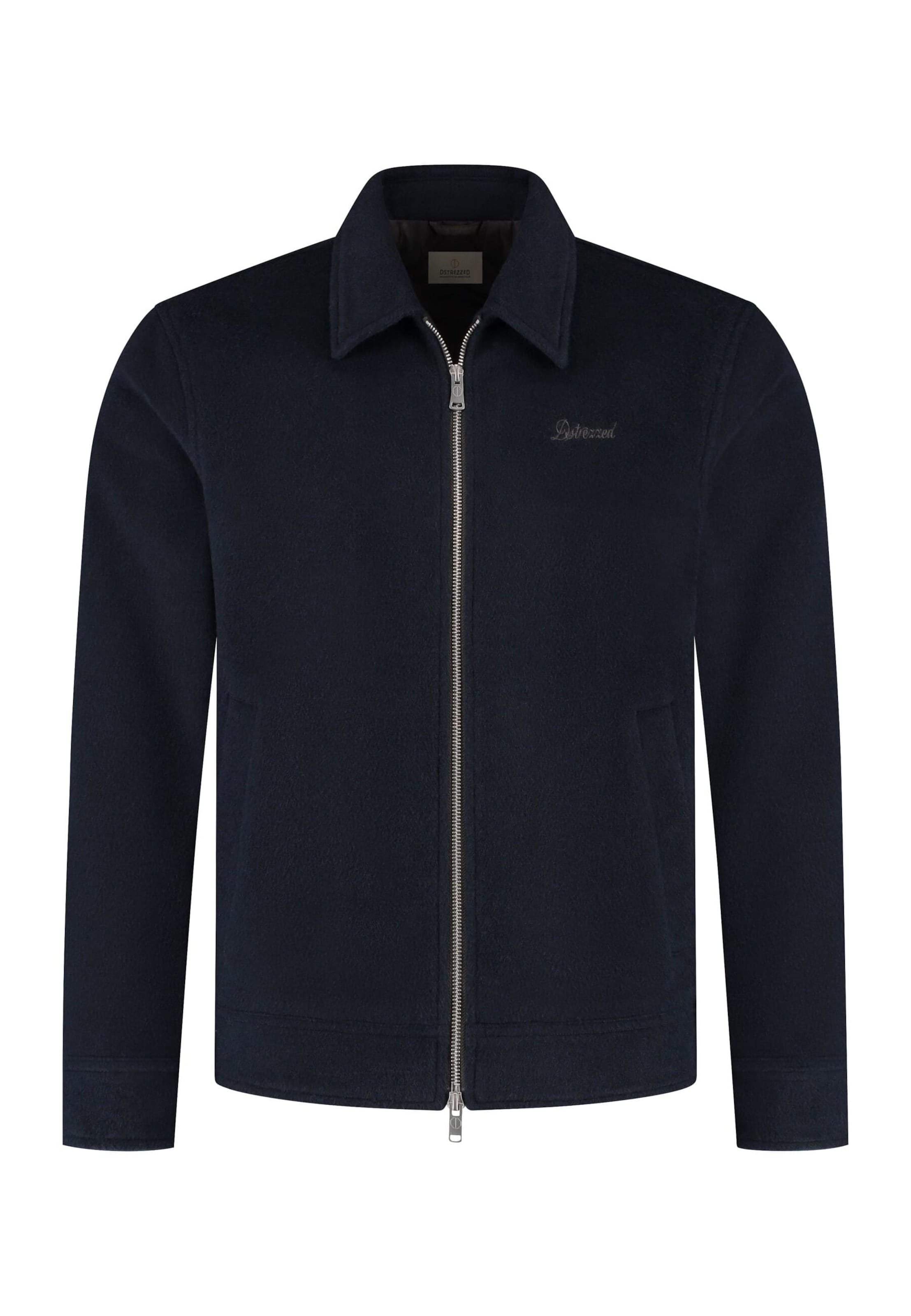 Dstrezzed Between-Season Jacket in Blue: front