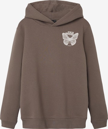 NAME IT Sweatshirt in Brown: front