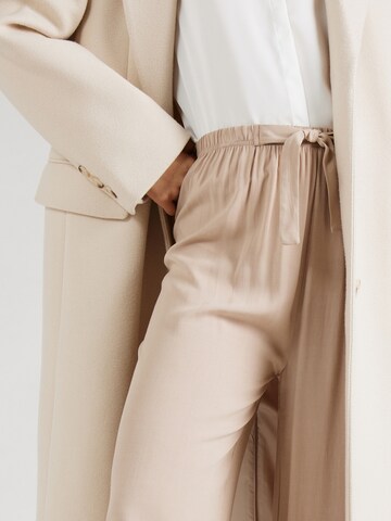 Wide Leg Pantalon Happiness İstanbul en beige