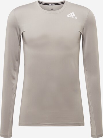 ADIDAS SPORTSWEAR Performance shirt in Grey: front