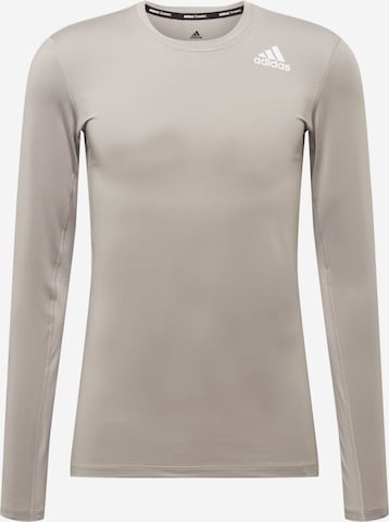 ADIDAS SPORTSWEAR - Camiseta funcional en gris: frente