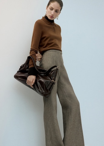 MANGO Shoulder Bag 'G-- Lua' in Green