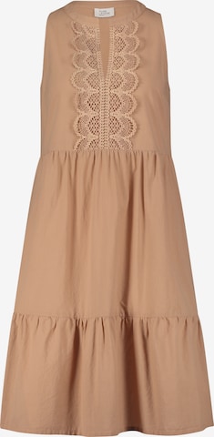 Vera Mont Dress in Brown: front