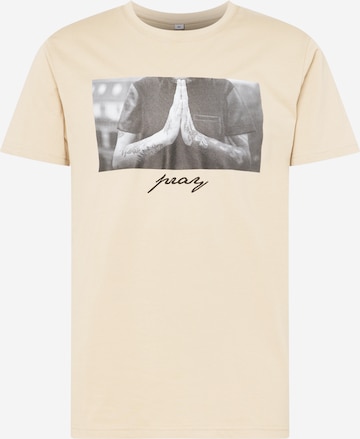 Mister Tee Bluser & t-shirts 'Pray' i beige: forside
