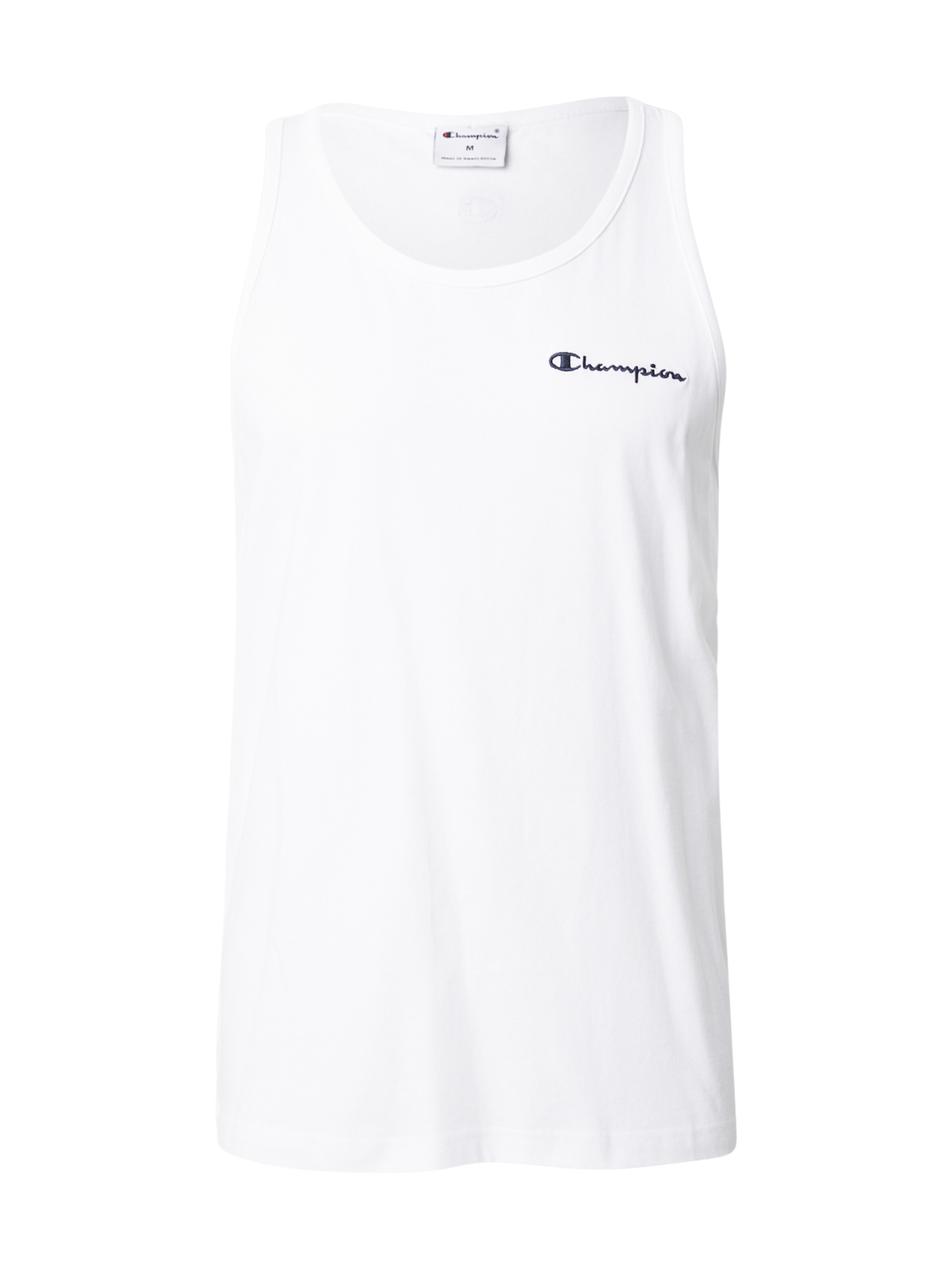 Champion Authentic Athletic Apparel Μπλουζάκι σε λευκό: μπροστά