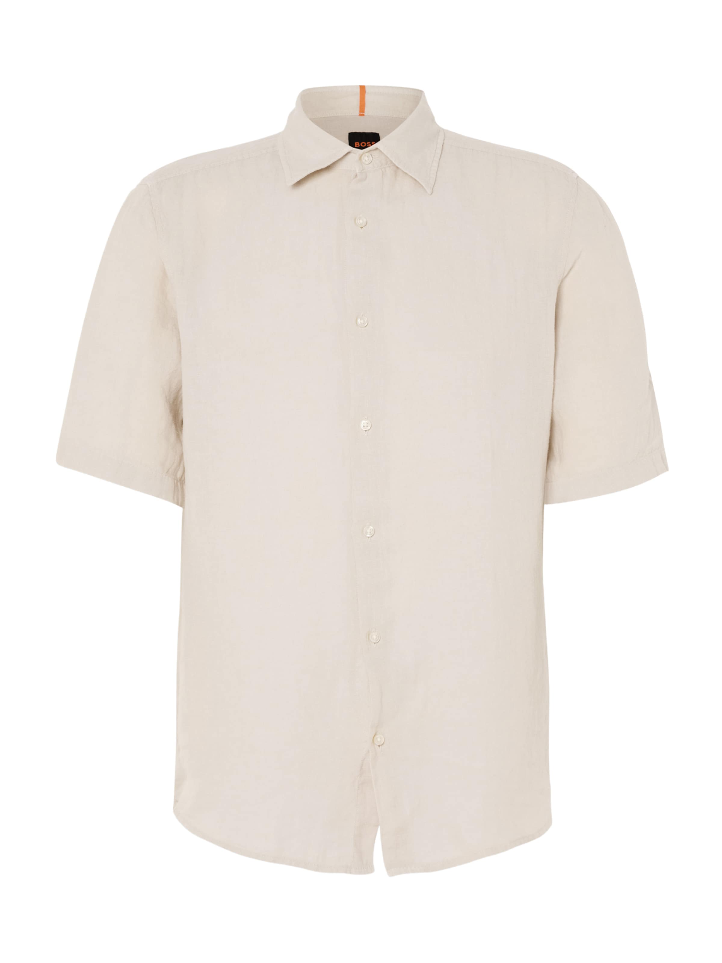 BOSS Overhemd 'Rash_2' in Beige: voorkant