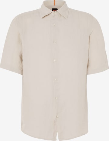 BOSS Overhemd 'Rash_2' in Beige: voorkant