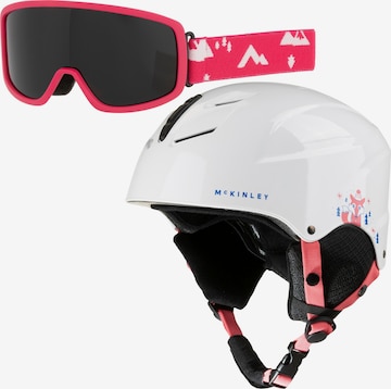 MCKINLEY Skihelm 'MistralFoxy' in Weiß: Vorderseite