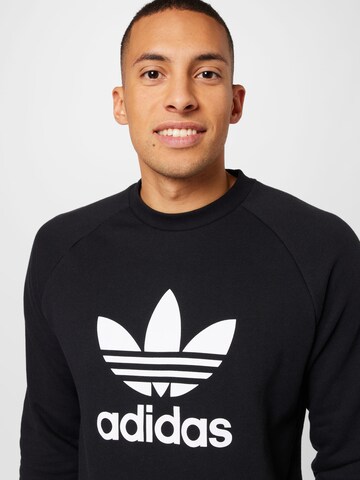 Sweat-shirt 'Adicolor Classics Trefoil' ADIDAS ORIGINALS en noir