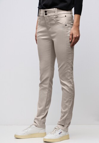 STREET ONE Slim fit Pants in Beige