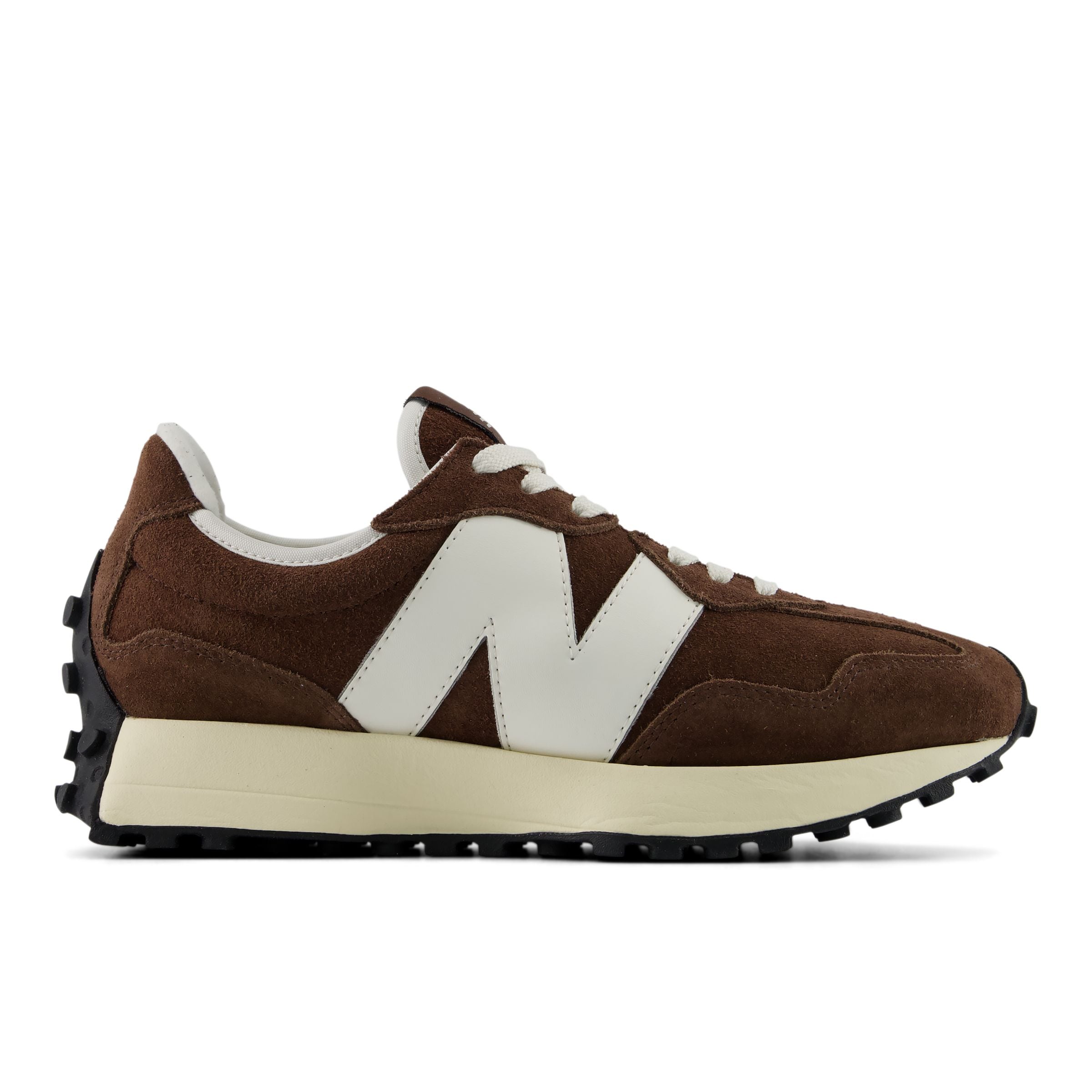 Sneaker bassa '327' di new balance in marrone