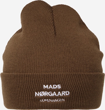 MADS NORGAARD COPENHAGEN Beanie in Brown