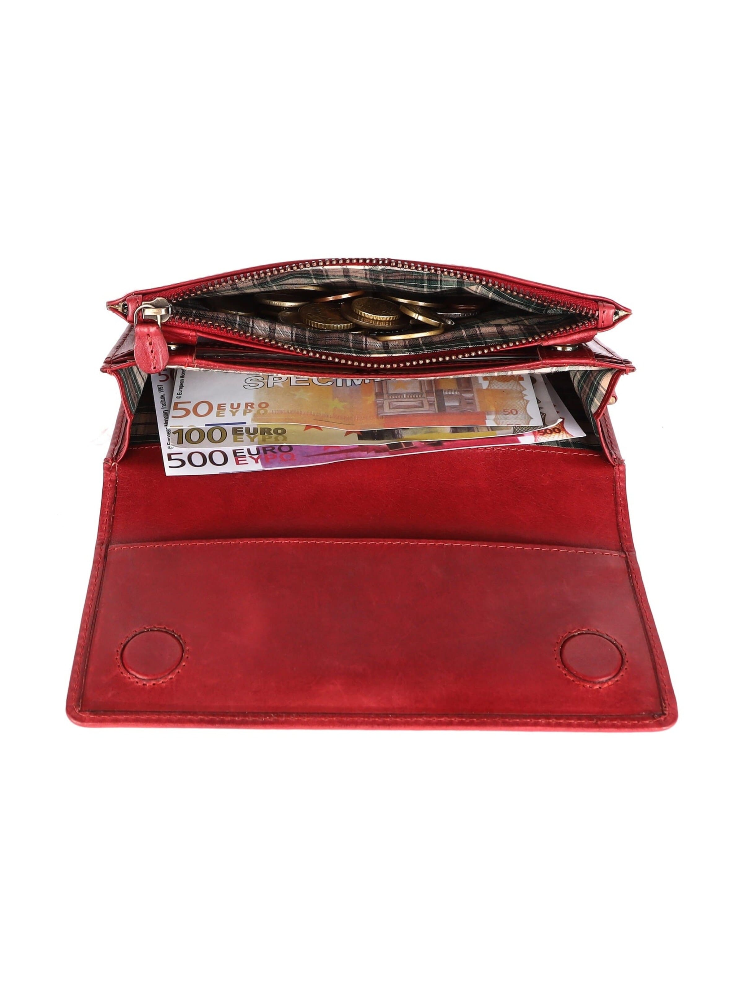 Benthill Wallet in Red