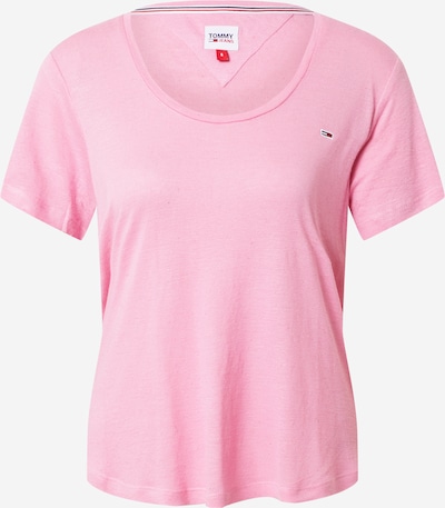 Tommy Jeans T-Krekls, krāsa - tumši zils / gaiši rozā / sarkans / balts, Preces skats